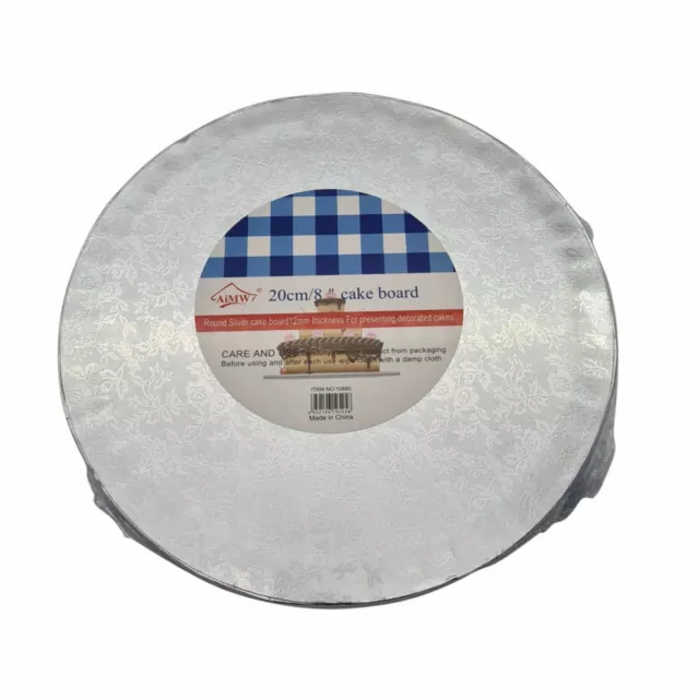 Slightly Damaged Cake Boards - 3 Sizes 8 inch 10 inch 12 inch Various Pack Sizes