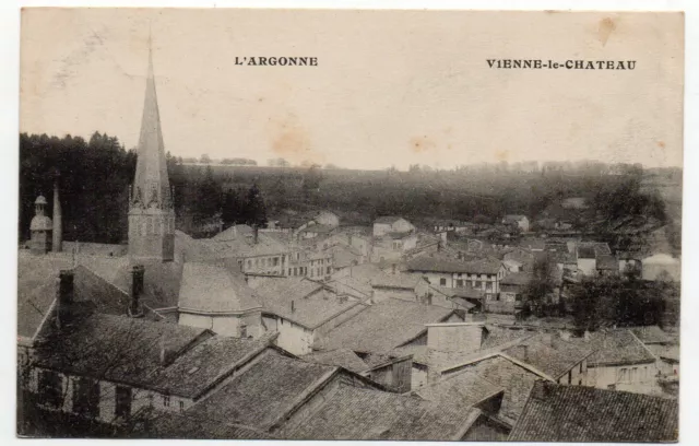 VIENNE LE CHATEAU - Marne - CPA 51 - panoramic view