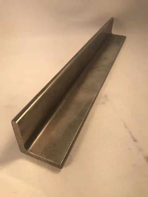 1.5" x 1.5" 304 Stainless Steel Angle 1/4" Thick, 12" Long