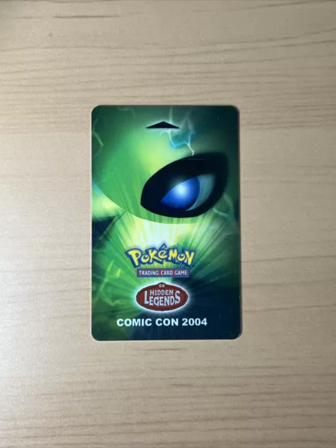 Pokemon Comic Con 2004 Celebi Hidden Legends Hotel Room Key card