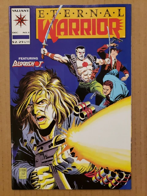 Eternal Warrior #5 2nd Appearance of Bloodshot 1992 Valiant NM/NM-