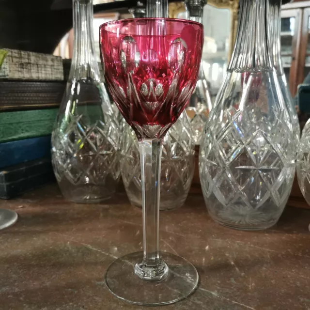 Verre A Vin Du Rhin Roemer Cristal  Saint Louis Modèle Vic