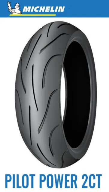 Michelin Pilot Power 2Ct Motorcyle Rear Tyre - 160/60 Zr 17 (69W) M/C Tl 405333