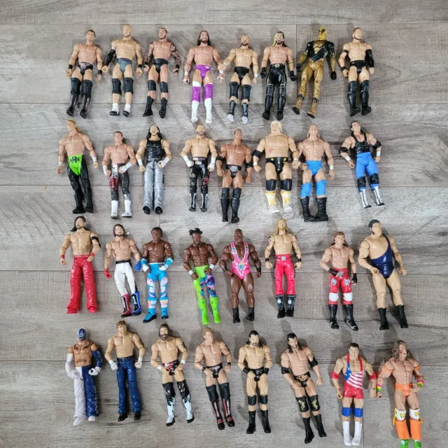 Wwe/Wwf Wrestling Figures Mattel Tna Aew Wcw Roh