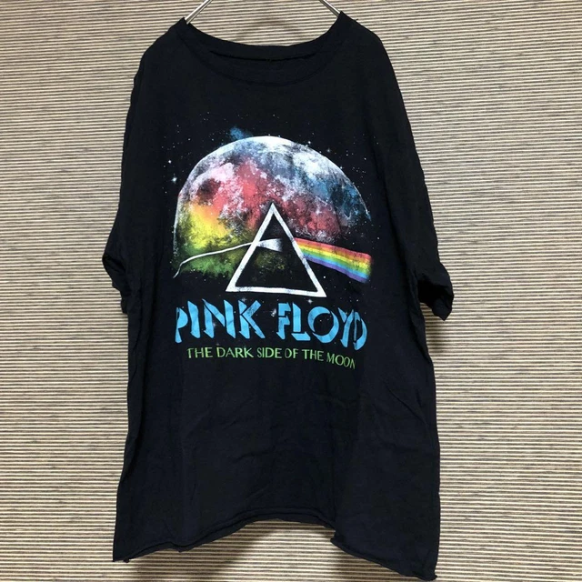 Van Short Sleeve Shirt Pink Floyd Decaprint Rainbow Universe Band 25