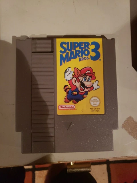 Super Mario Bros - NES - Version Française - Cartouche En Très Bon état - Jeu Rétro