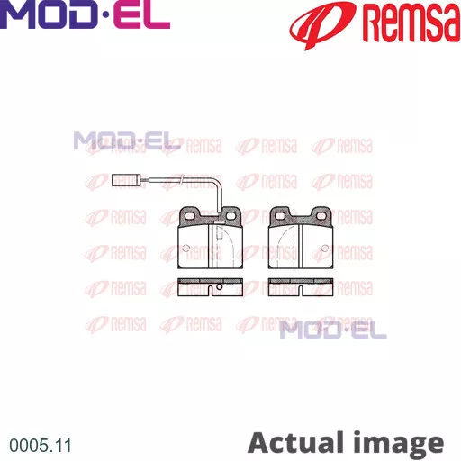 BRAKE PAD SET DISC BRAKE FOR ALFA ROMEO 75/Sedan SZ RZ AR61101/06100 1.6L 4cyl