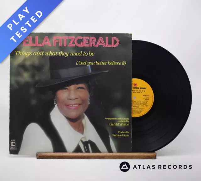 Ella Fitzgerald - Things Ain't What They Used To Be - LP Vinyl Record - VG+/EX