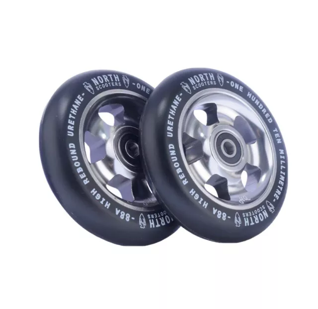 North scooter WHEELS 110mm - Space Grey (Free Shipping Australia Wide)