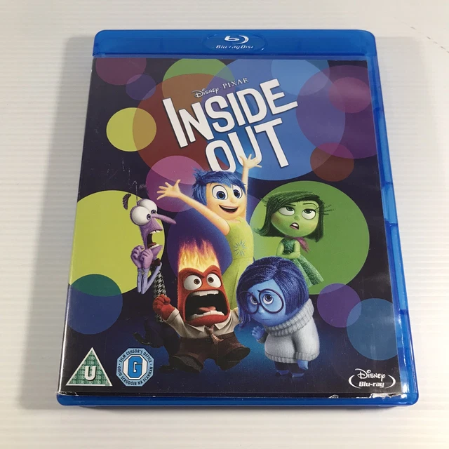 INSIDE OUT BLURAY Disney Pixar Animated Movie Region Free 8.92