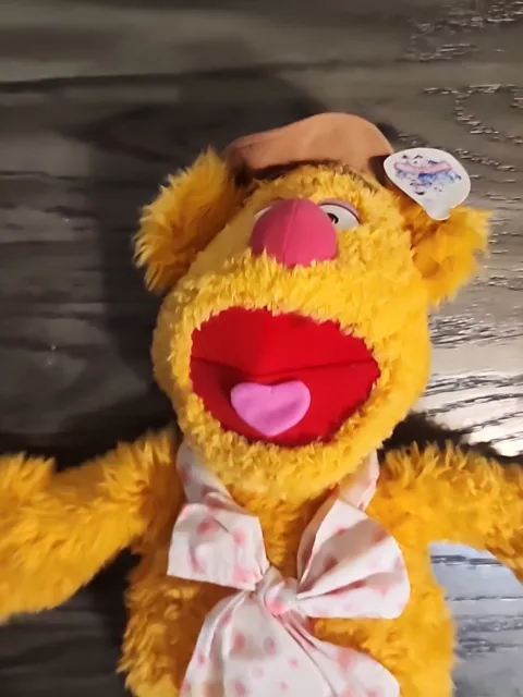Muppets Fozzie Bear Muppets De colección Jim Henson 17"" Disney World Difícil de encontrar 3