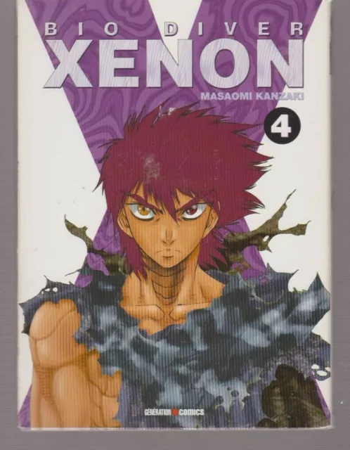 BIO DIVER XENON tome 4 Masaomi Kanzaki shonen manga