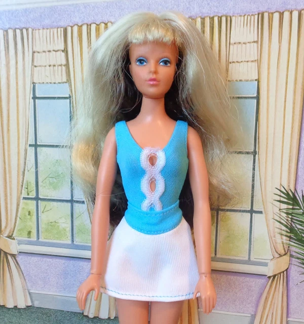 VINTAGE 1976 IDEAL TUESDAY TAYLOR DOLL w/COLOR CHANGE HAIR & ORIGINAL OUTFIT