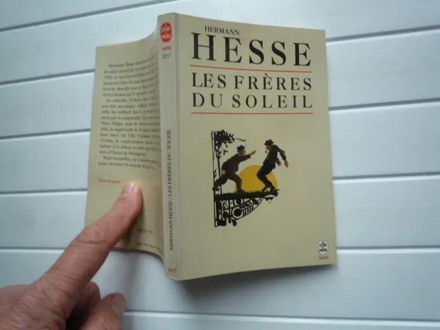 Hermann Hesse Les Freres Du Soleil N° 3217 Ed Le Livre De Poche 1994