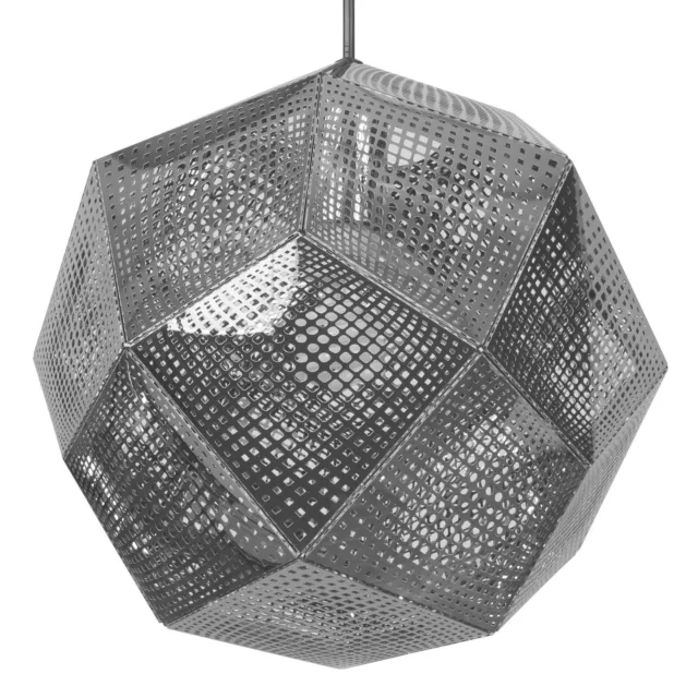 STILNOVO TETRA LM310P CEILING LAMP PENDANT LIGHT modern METAL laser cut steel 