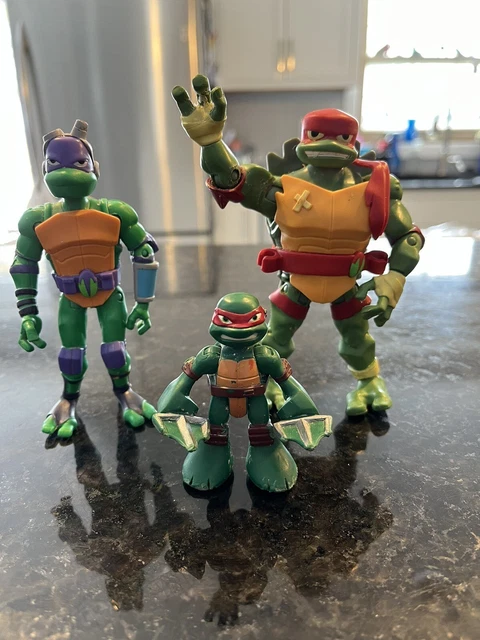 RISE OF THE Teenage Mutant Ninja Turtles Donatello and Raphael. $7.19 ...
