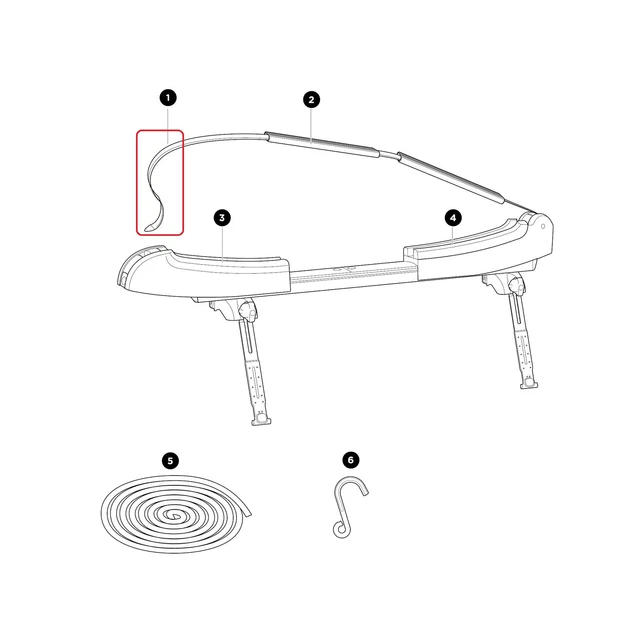 Thule Strap per SUP Taxi XT 54141