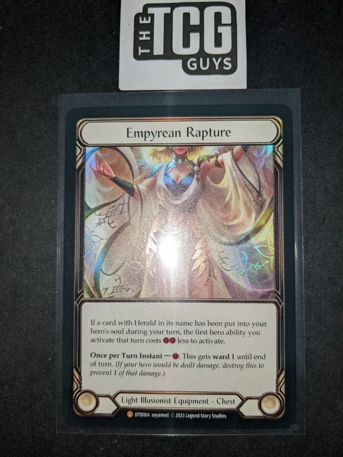 Empyrean Rapture・FaB COLD FOIL CF DTD Empyrean Rapture (Premier OP) | Promotional Cards | Star