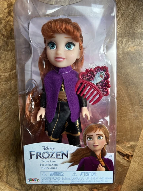 Disney Frozen Petite Anna 6 Inch Doll - Petite Anna with Purple Shawl  NEW 🎁