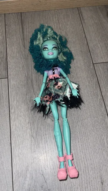Monster High doll Frights Camera Action Hauntlywood Honey Swamp 2013  Wth Outfit