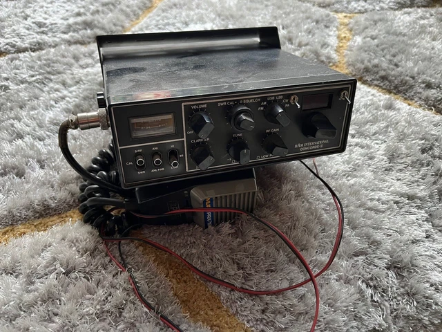 CLASSIC CAR VAN RARE AM FM USB LSB CW Ham International Concorde II CB Radio