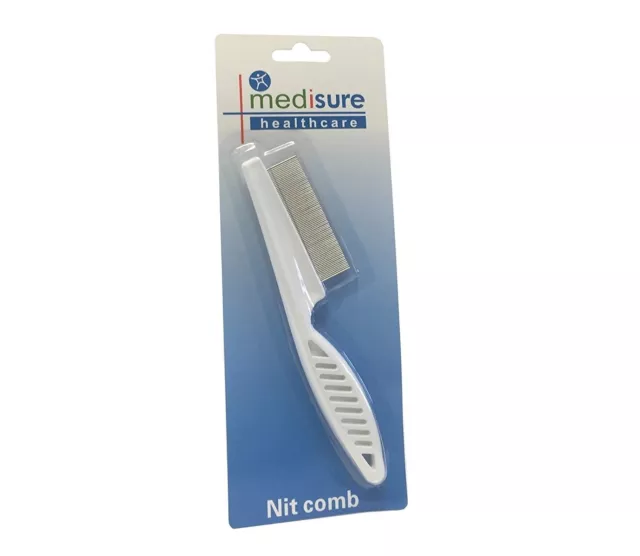 Large Nit Comb - Head Lice Nits / Flea Effective Removal - Kids Pets & Child