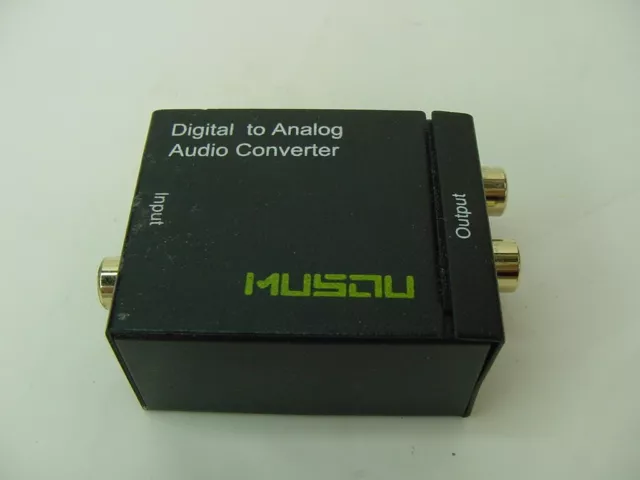 Musou Digital To Analog Audio Converter