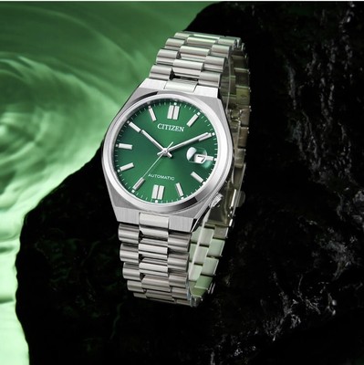 citizen green dial