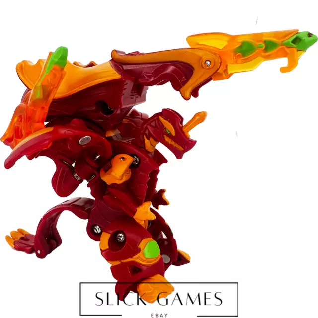 Bakugan | Dragonoid Ultra W/ Baku-Gear B900 Red Pyrus | Armored Alliance