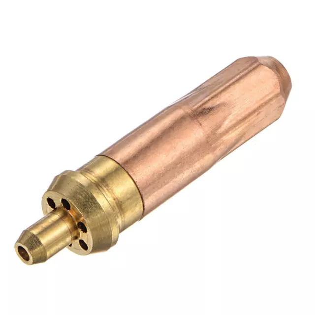 Copper Brass Cutting Tip, Plum Shape, 2.5mm Dia 74mm Length, 3-300