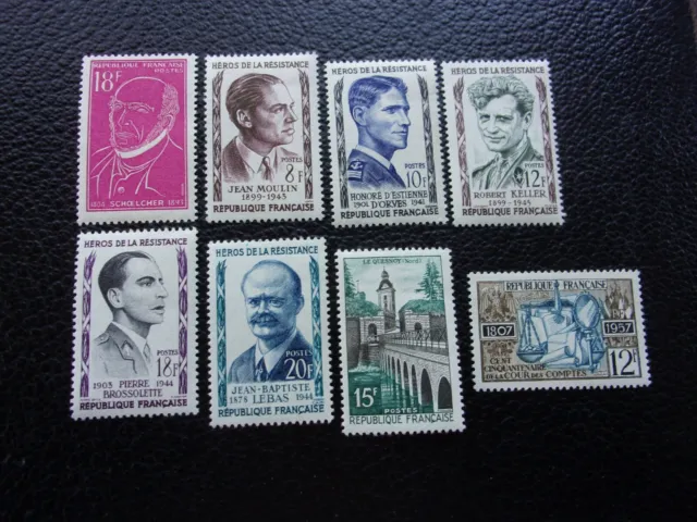 Frankreich - Briefmarke Yvert / Tellier N° 1092 1100/1104 1106/1107 N MNH (A67)