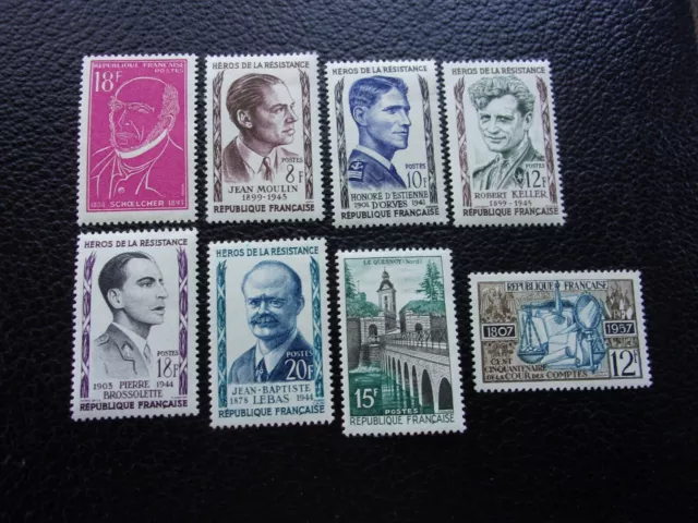 Frankreich - Briefmarke Yvert / Tellier N° 1092 1100/1104 1106/1107 N MNH (A67)