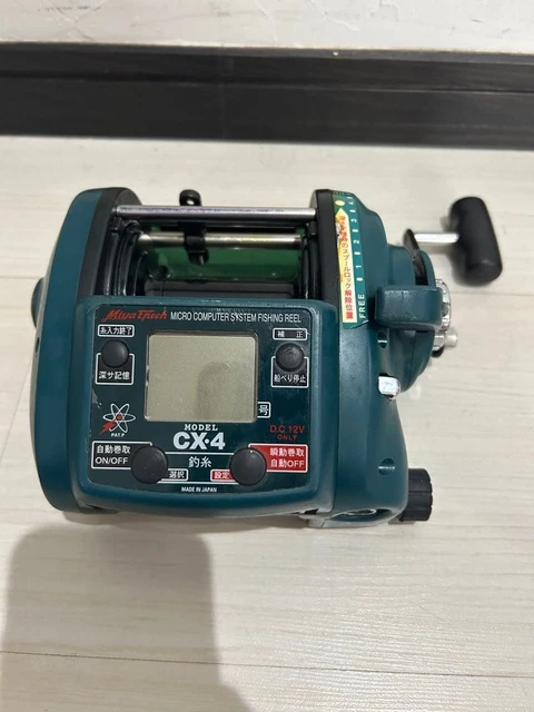 MIYA EPOCH COMMAND X-4 CX-4 12v Electric Reel Big Game Saltwater Fishing  japan $369.79 - PicClick