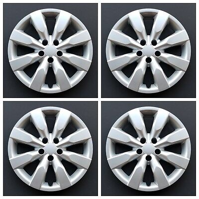 New Wheel Cover Replacements Fits 2014-2018 Toyota Corolla 16" Silver Set Of 4
