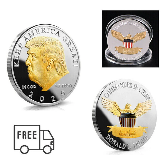 HOT 2020 Coin Donald Trump US  Challenge President Keep Americe Great EAGLE Gift