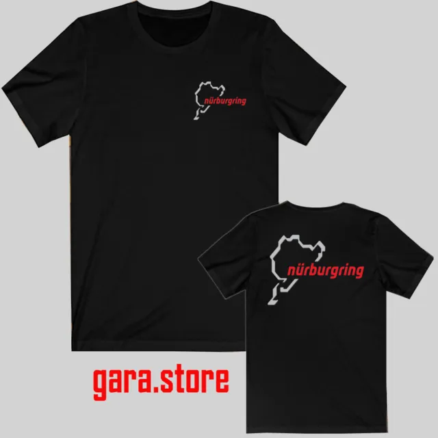 Nurburgring Circuit Logo Niki Lauda Men's Black T-Shirt Size S-5XL