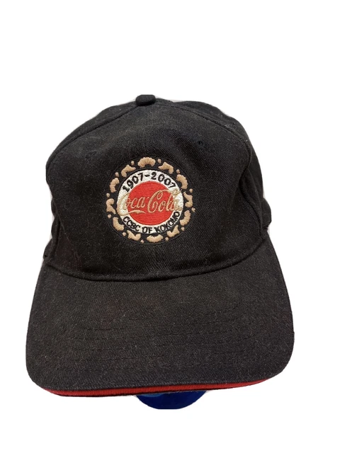 Coca-Cola 1907-2007 CCBC of Kokomo Stretch Fit Hat  Kokomo, St.Clair Apparel.