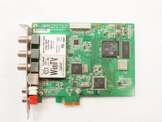 Hauppauge WinTV-HVR-1800 P/N: 5188-8538 Analog- Digital PCIe Tuner