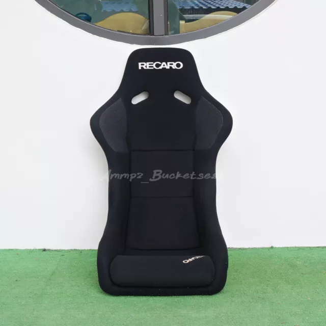 RECARO SPEED SEAT, BLACK VINYL LEATHER, BRAND NEW, 295.070.637