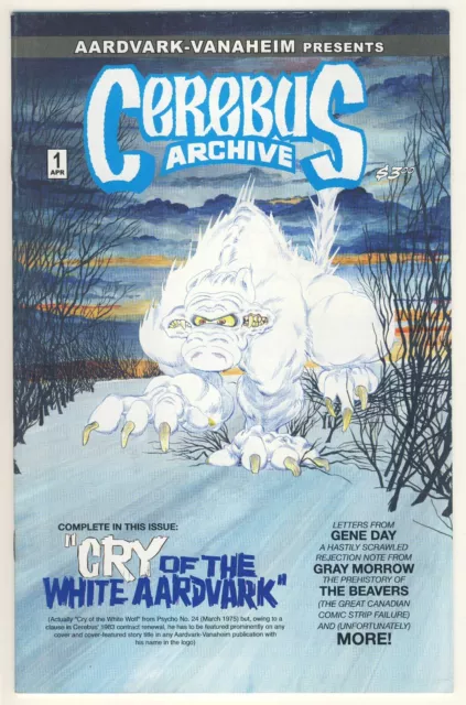 Cerebus Archive | #1 | Aardvark-Vanaheim | 2009 | VF 8.0