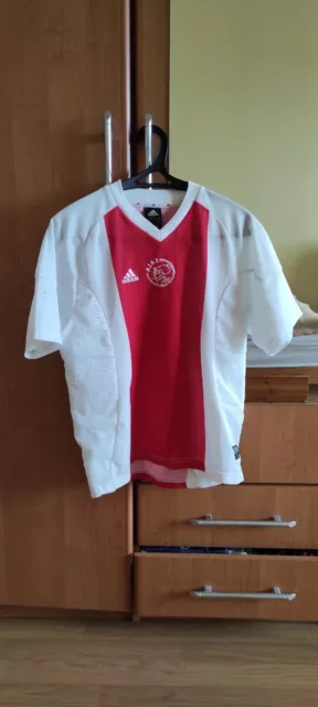 Adidas Ajax Amsterdam FC maillot de football à domicile 2002/04 garçons L 13-14
