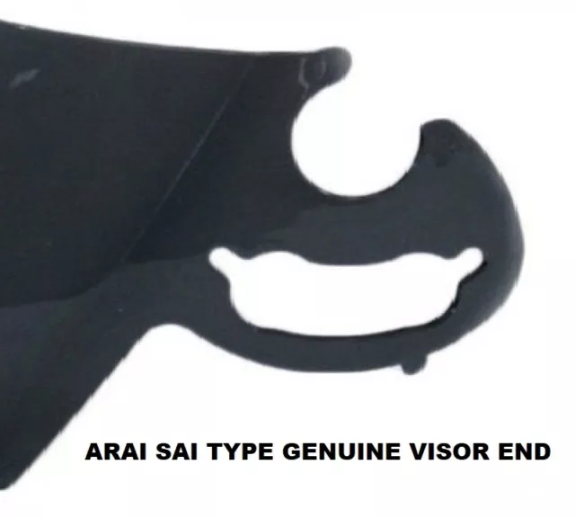 ARAI RX7-GP, QUANTUM V, CHASER-V, AXCES 2/3, SAI TYPE REPLACEMENT VISOR, BHV533i 2