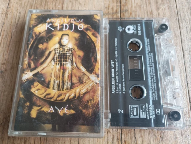 Angelique Kidjo Ayé  Cassette Audio Tape K7