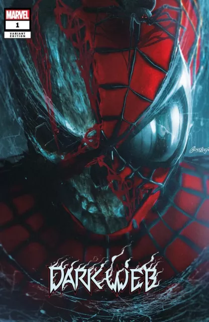DARK WEB #1 (BOSSLOGIC EXCLUSIVE VARIANT) COMIC BOOK ~ Marvel Comics Spider-Man