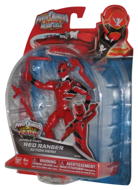 Power Rangers Super Megaforce 5 " Jungle Fury Rouge Action Hero Figurine