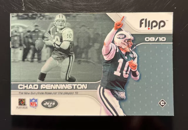 2003 Flipp Books Chad Pennington Curtis Martin NY Jets