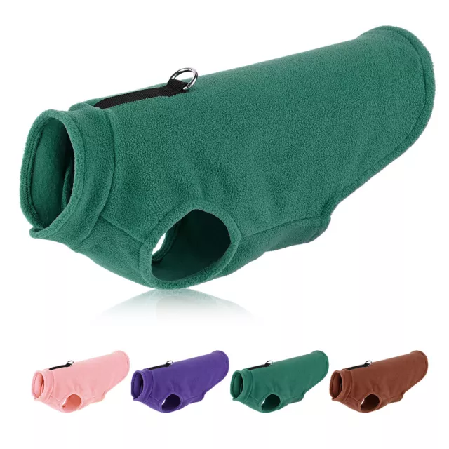 Soft Fleece Dog Coat Winter Warm Jacket Chihuahua Clothes Pet Puppy Vest Apparel