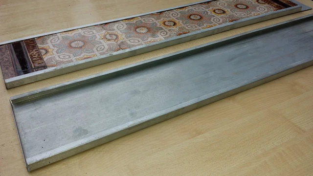 Fireplace / Ceramic Tile Display Holder - Fits Original Tiles  / Reproduction 3