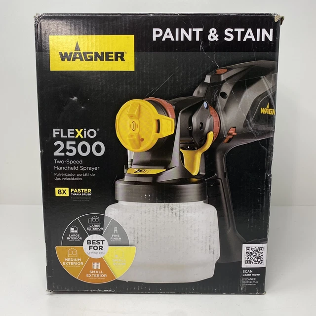 WAGNER FLEXIO 2500 Handheld HVLP Paint & Stain Sprayer, F 54.99 PicClick