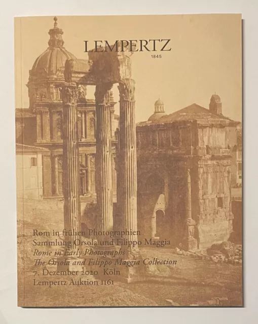 Lempertz Auktion Katalog - Nr. 1161 Photographie Sammlung Maggia